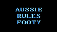 Aussie Rules Footy